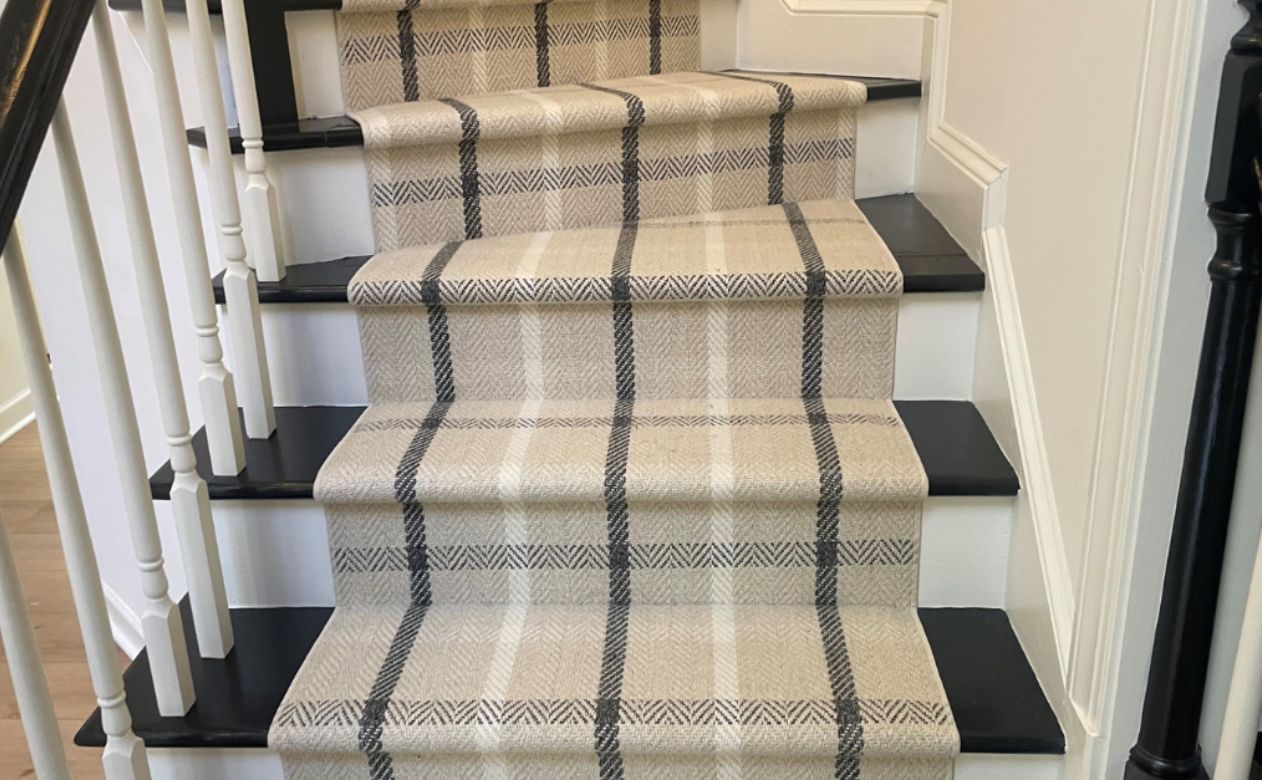 Stair Runner striped pattern from Brentwood Flooring America