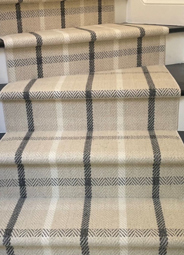 Stair Runner striped pattern from Brentwood Flooring America