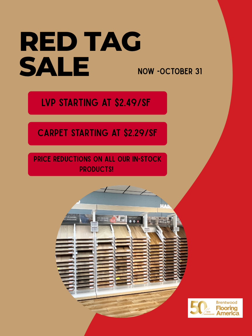 Brentwood Reg Tag Sale - Price reductions on all our in-stock products. 