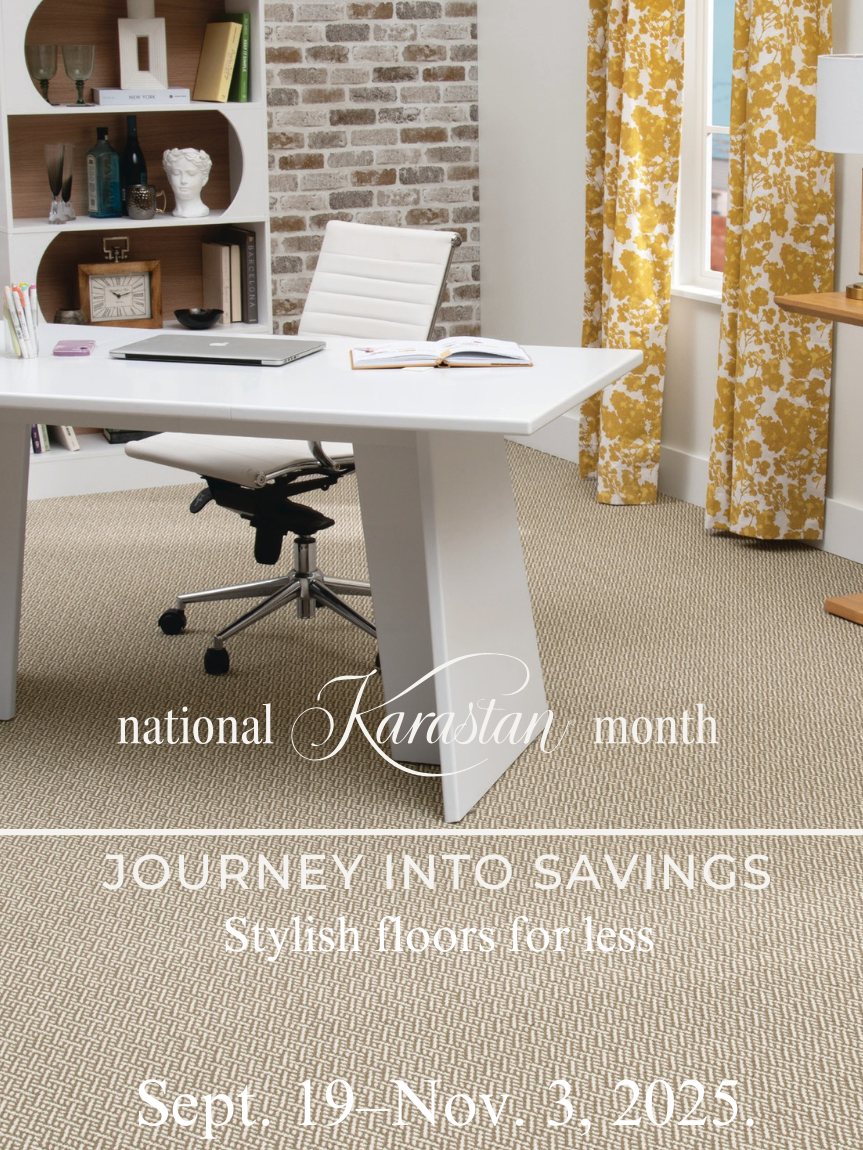 Karastan Journey Into Savings Event - Sep 19-Nov 3